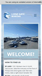 Mobile Screenshot of lionsgatemarina.com